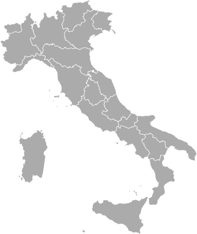Mappa delle sedi in Italia